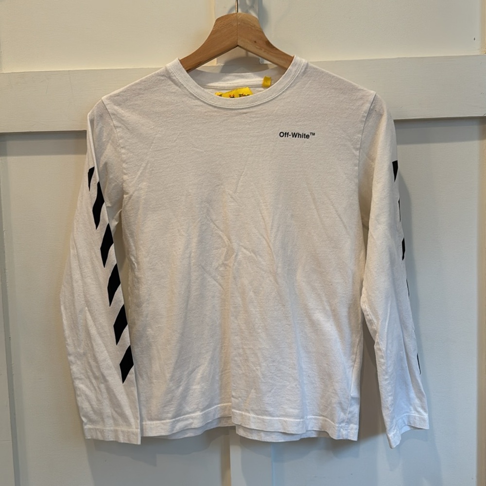 Off-White Kids Logo Print Shirt